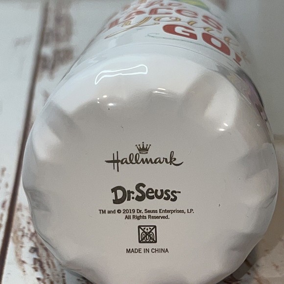 Dr Seuss Tumbler Stainless Steel  w/ Quotes Oh The Places You'll Go Graduation - Picture 4 of 4